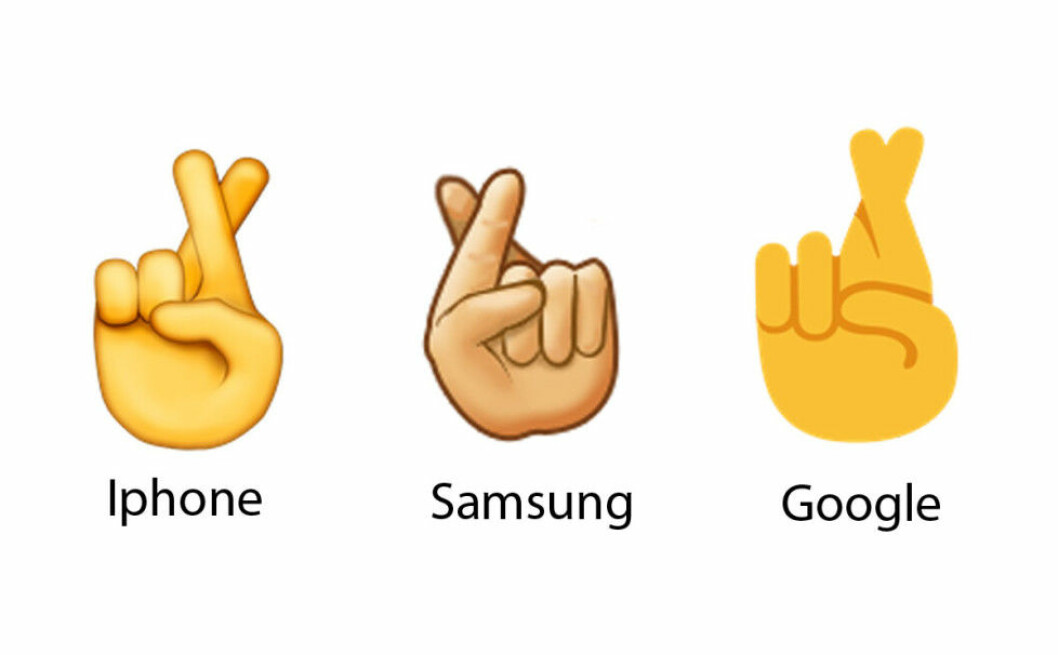 Emojisar-fingrar
