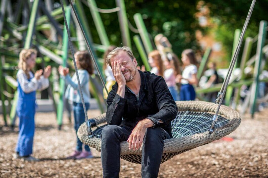 Foto: Magnus Liam Karlsson/SVT En perfekt förälder på SVT