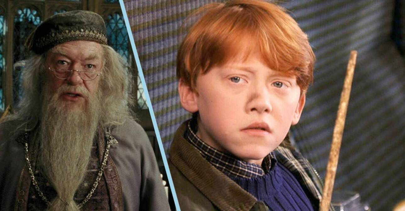 dumbledore och ron weasley