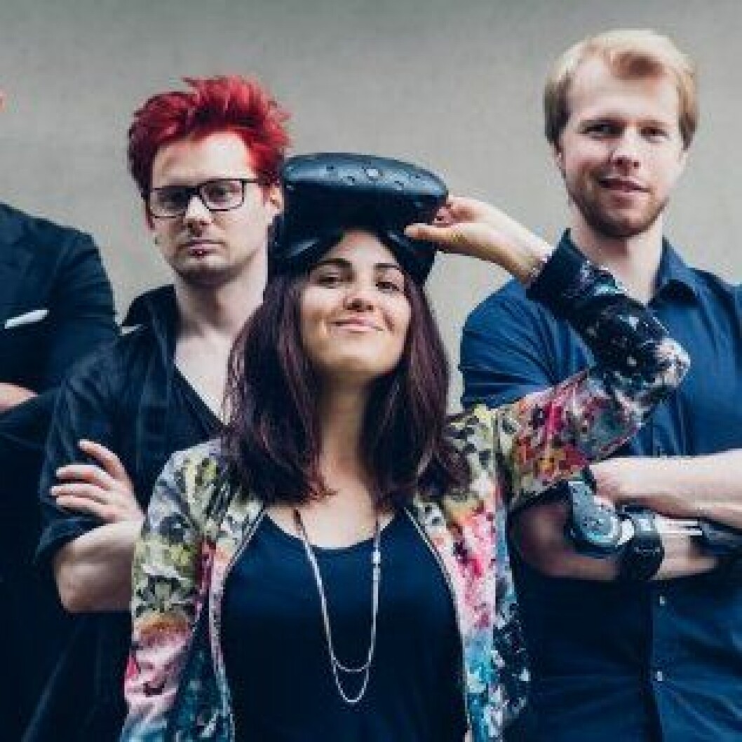 Faviana har startat den virtuella spelstudion SVRVIVE. Foto: Abraham Engelmark Faviana Vangelius