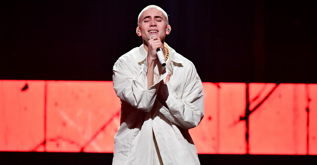 Felix Sandman är en av finalisterna i Melodifestivalen 2020