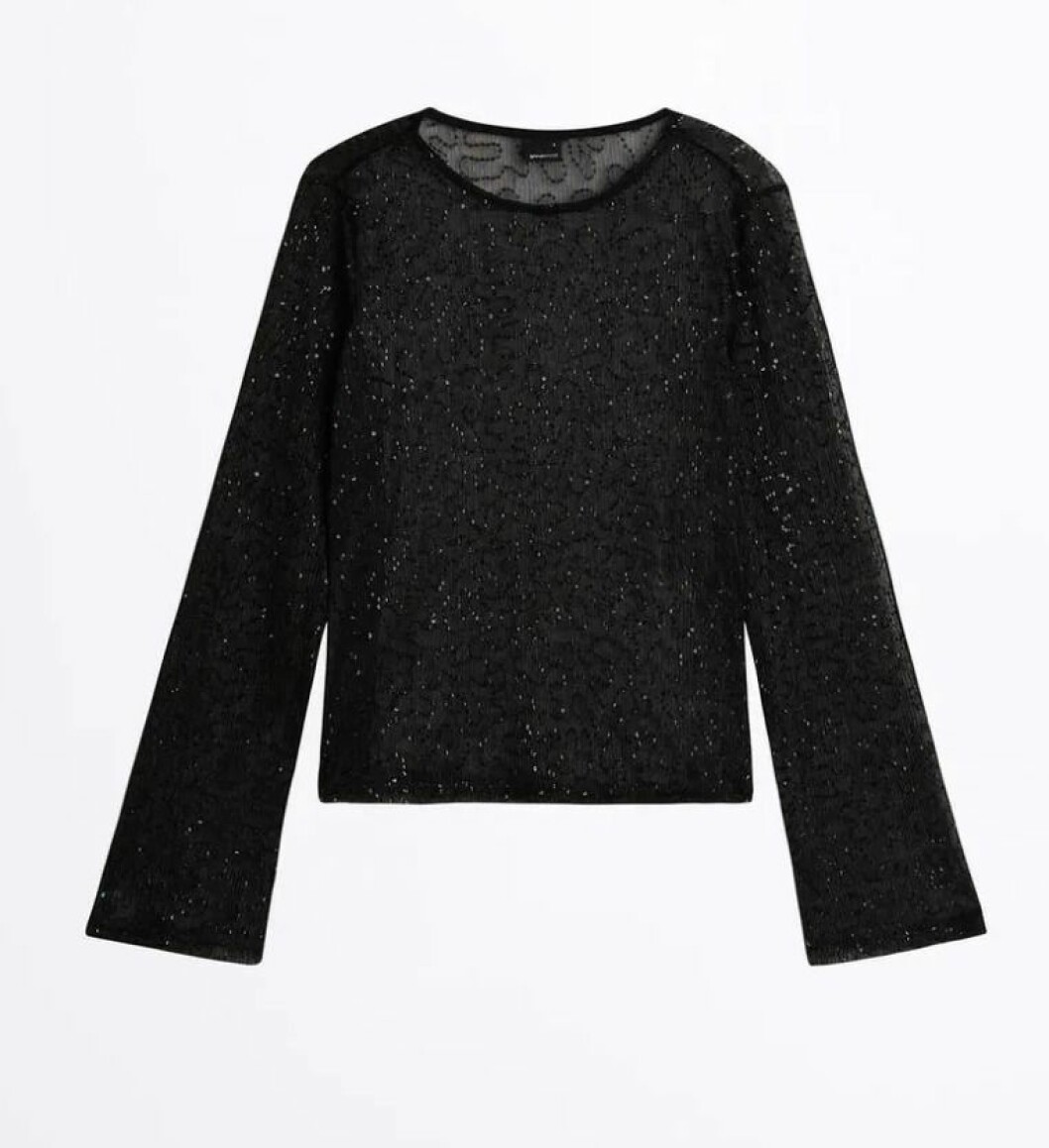 Transparent festtopp från Gina tricot