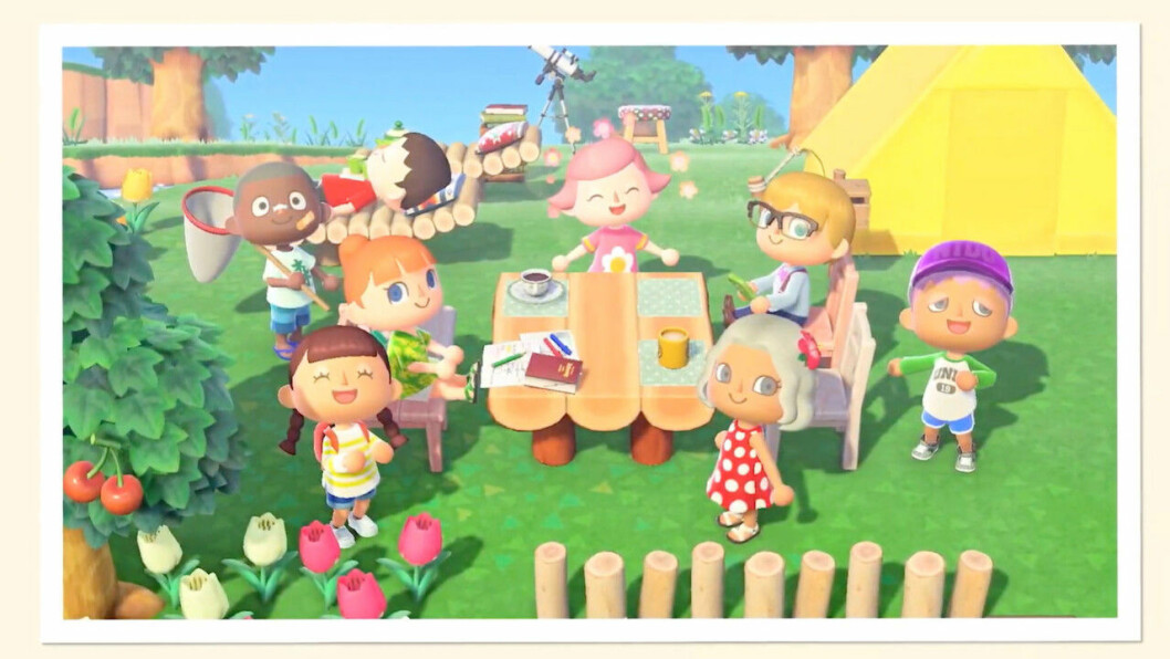 I nya Animal Crossing kan dina vänner besöka din ö. Du kan spela Animal Crossing med dina vänner.