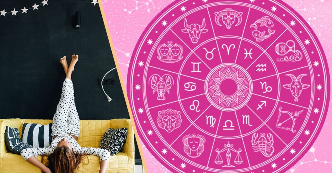 uttråkad tjej och zodiaken