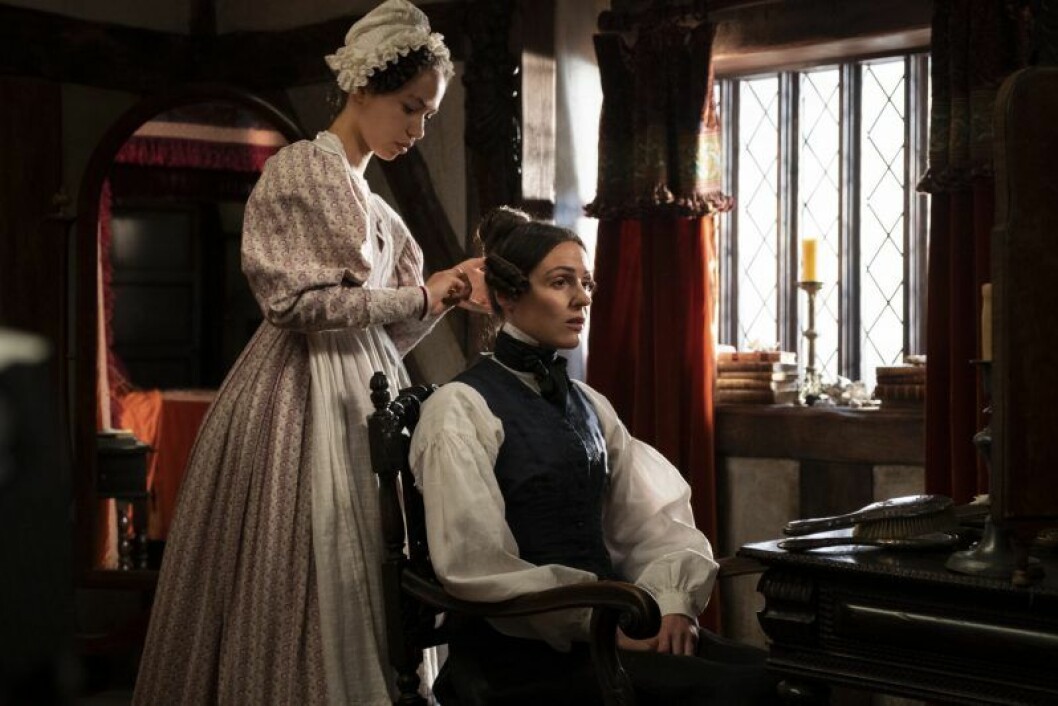 <em>Gentleman Jack</em> visas på HBO. En bild från tv-serien Gentleman Jack, som visas på HBO.