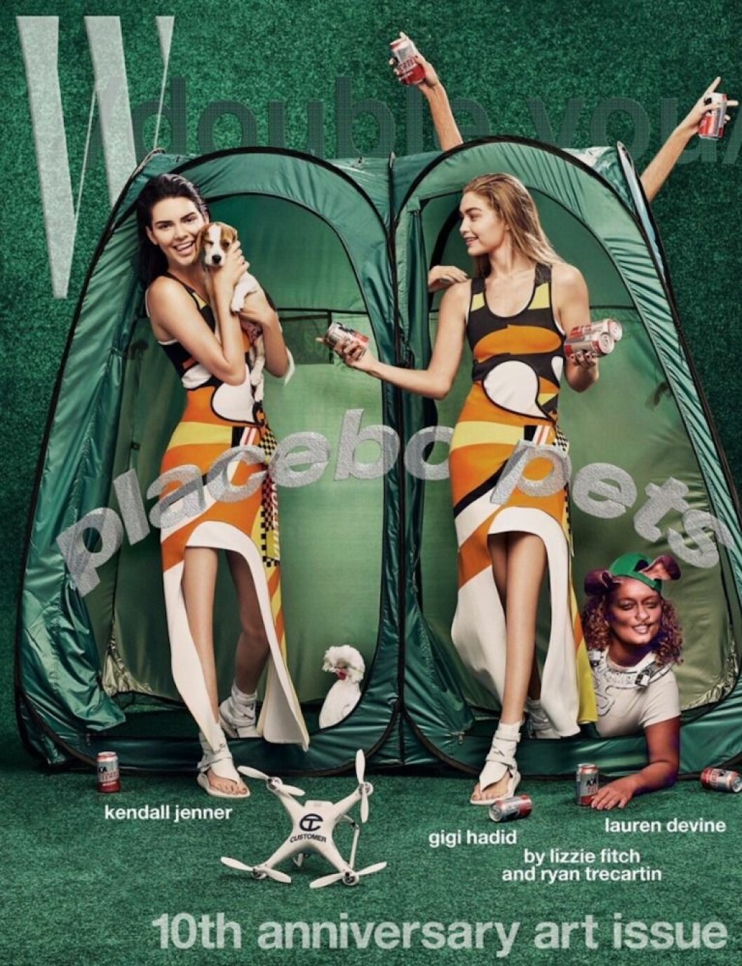 Foto: Ryan Kibbler/W magazine gigi-hadid-kendall-jenner