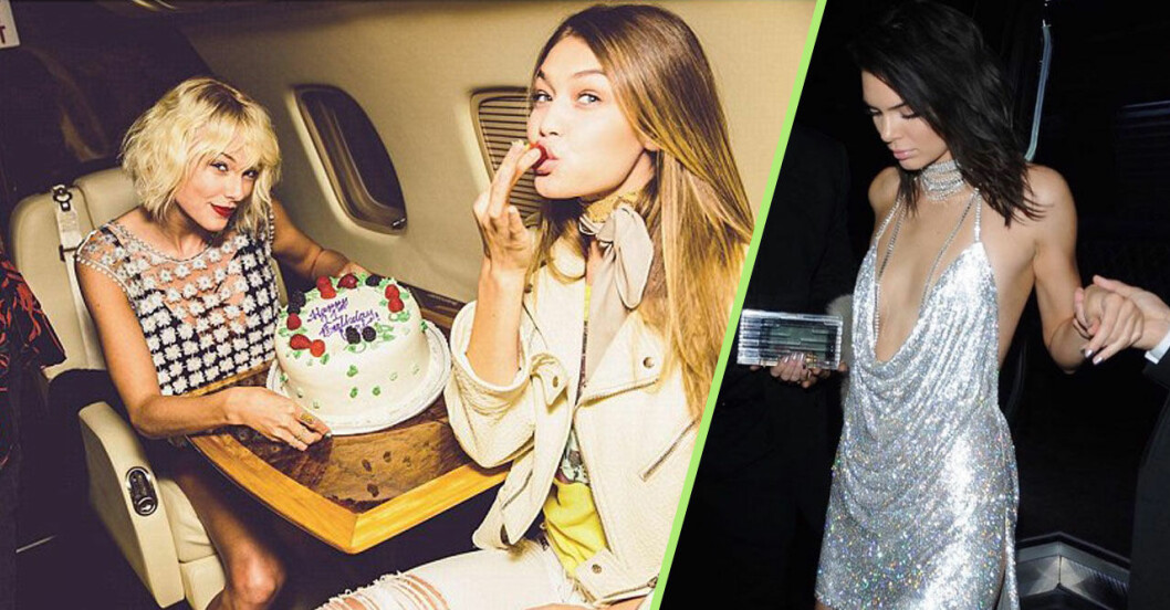Kendall Jenner och Gigi Hadids födelsedagsfest