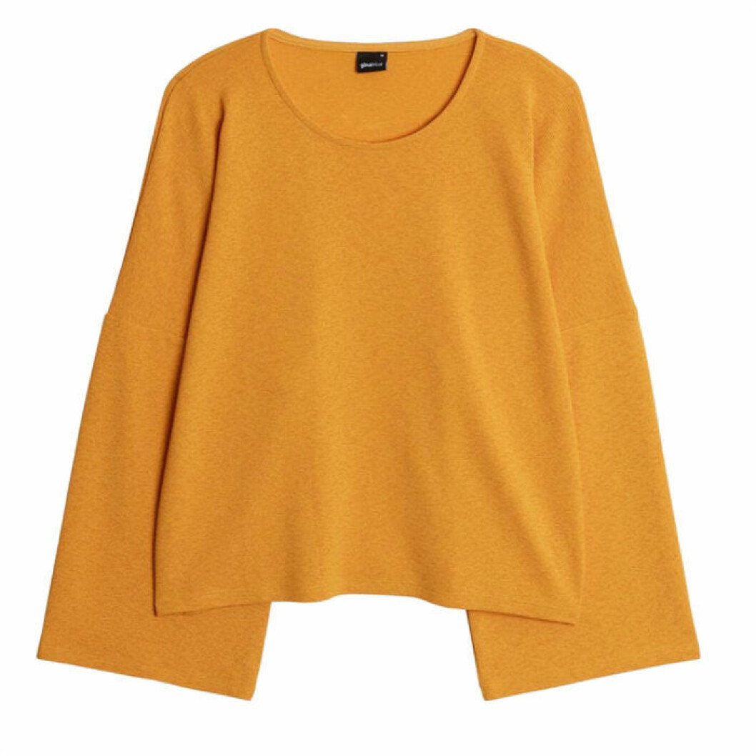 Gul tröja från Gina tricot