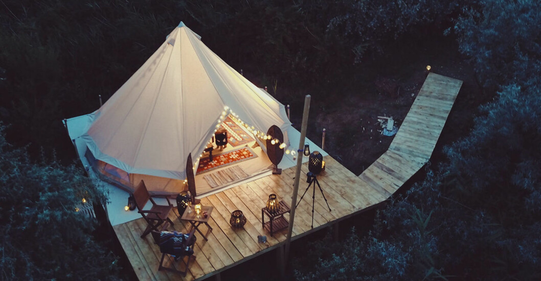 Glamping i Stockholm
