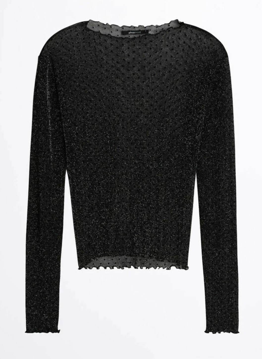Glittrig topp från Gina tricot