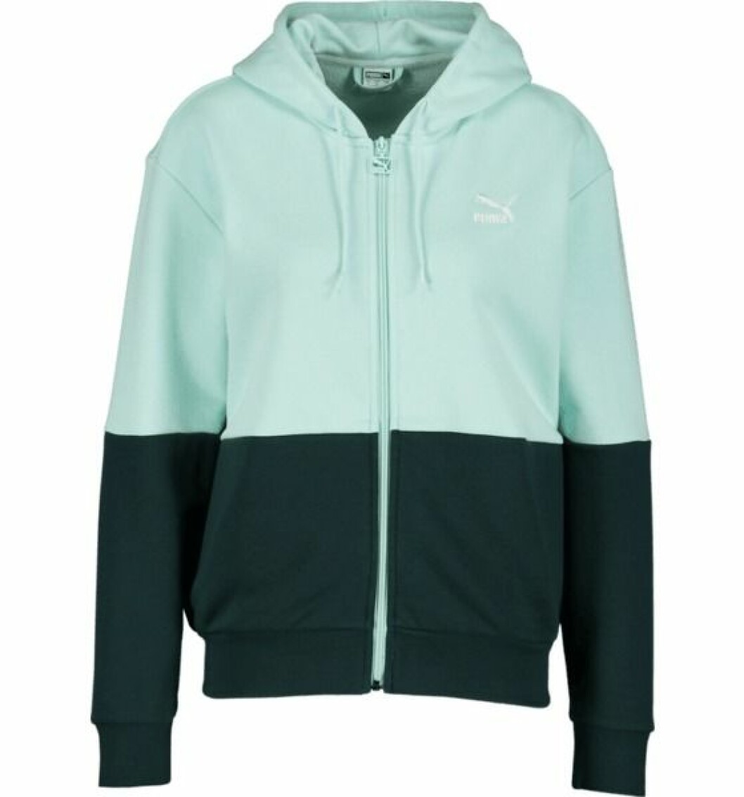 Grön hoodie puma x bianca