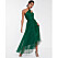 Grön plisserad balklänning från Asos Design