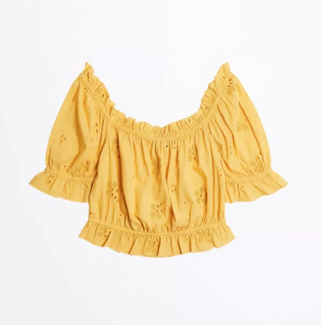 Crop top från Gina tricot