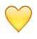 gult hjärta snapchat betyder