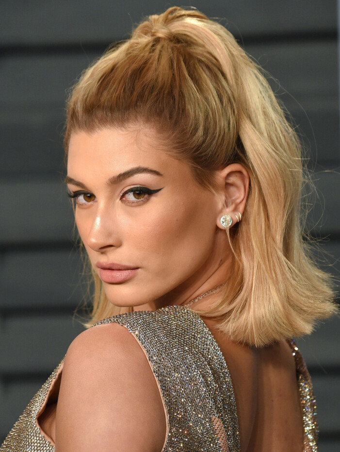 Hailey Bieber i bob