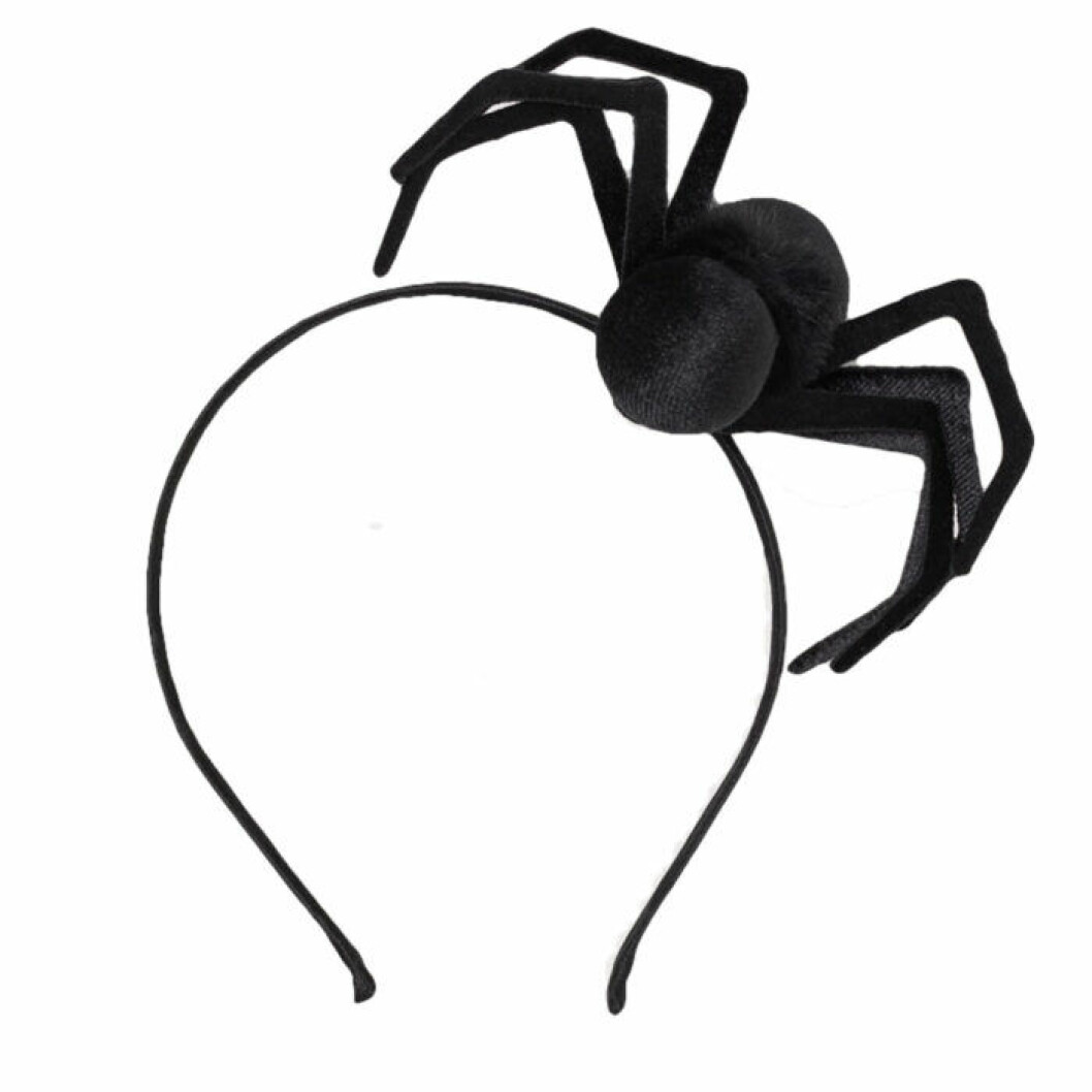 Diadem med en stor spindel