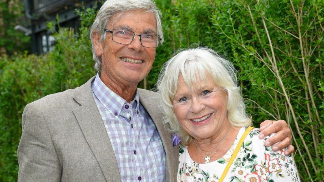 Hans Wahlgren och Christina Schollin. Hans Wahlgren Christina Schollin