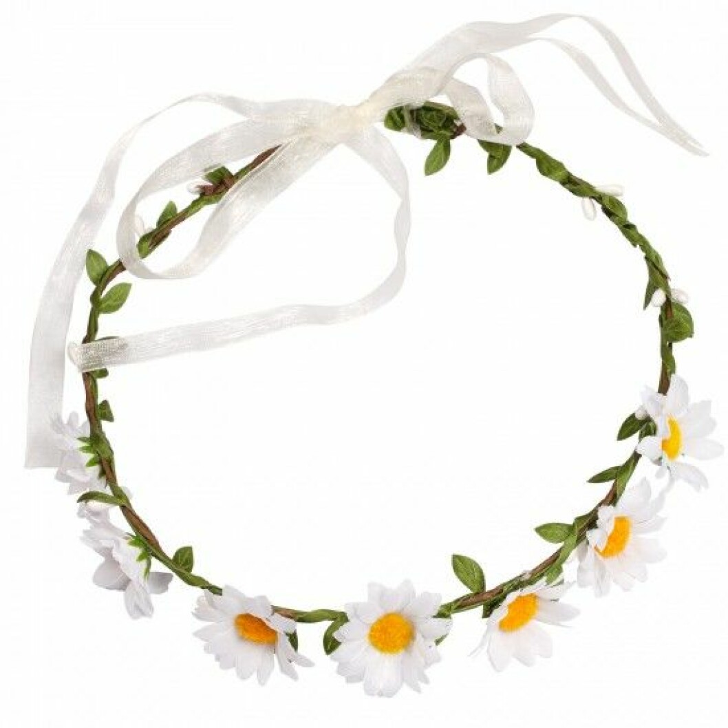 hårkrans blommor