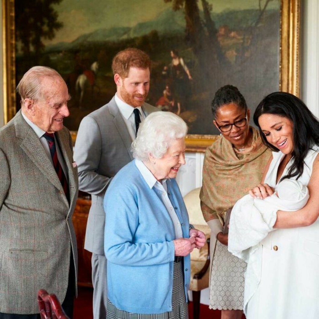 Den otroligt fina bilden som Harry och Meghan la ut på Instagram igår. Den otroligt fina bilden som Harry och Meghan la ut på Instagram igår.