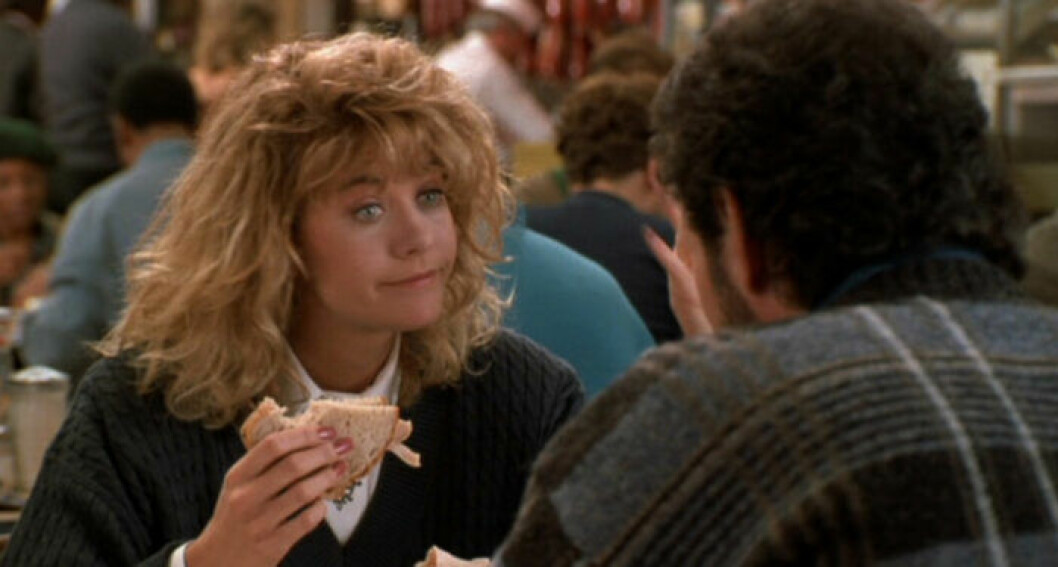 När Harry mötte Sally. Orgasmscenen.