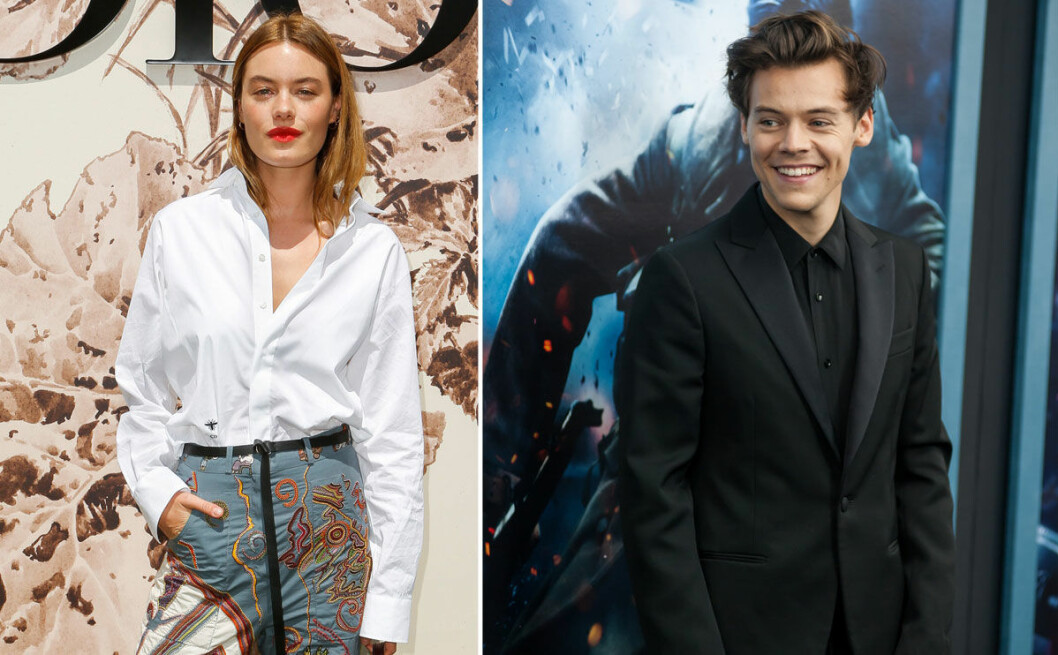 Harry Styles och Camille Rowe ryktas ha gjort slut nu i sommar. Harry Styles och Camille Rowe ryktas ha gjort slut nu i sommar.