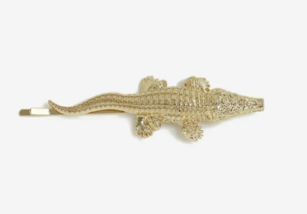 Hårspänne med krokodil för dam till 2019