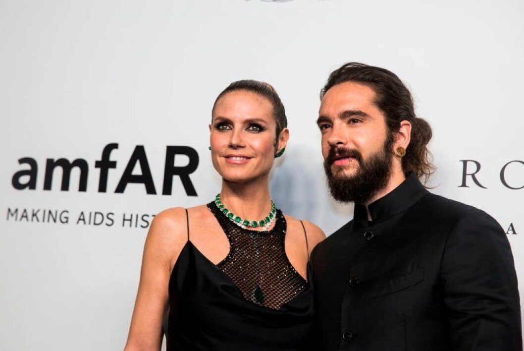 Heidi Klum och maken Tom Kaulitz. 