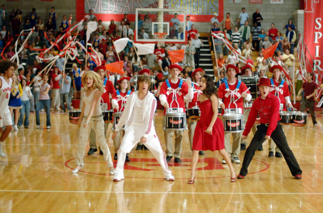 High School Musical är en av alla klassiker ur Disneys otecknade katalog. bild ur high school musical
