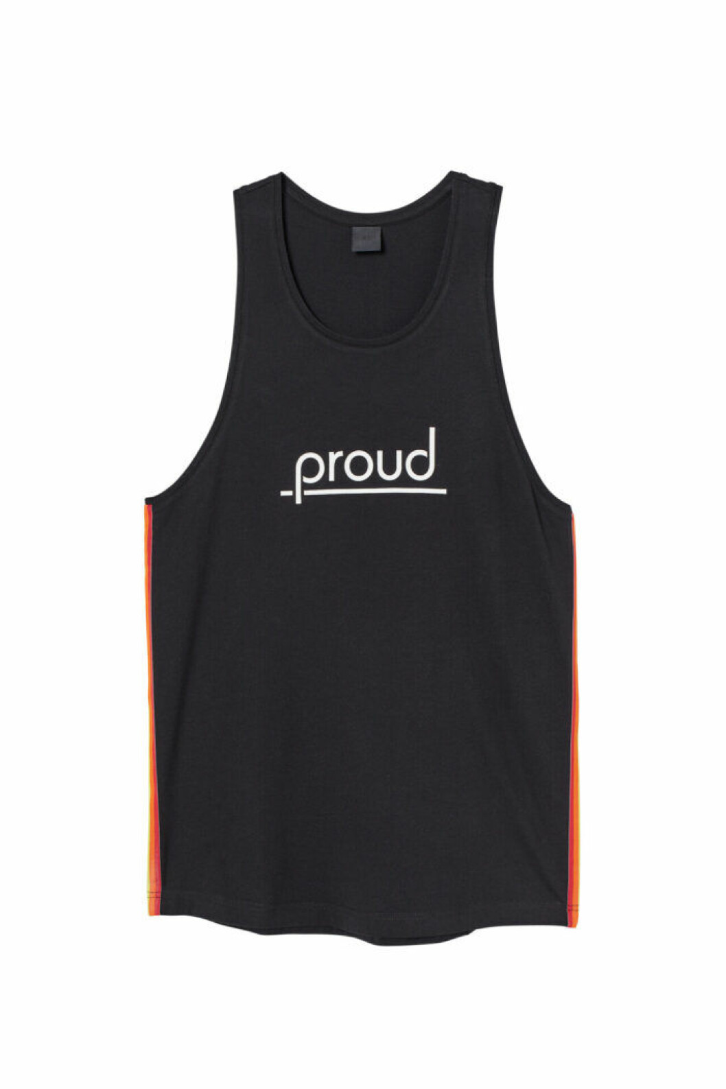 H&M släpper Pridekollektion för 2019 – svart linne med tryck
