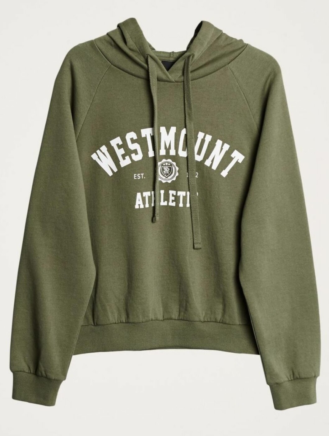 Grön hoodie till våren 2019