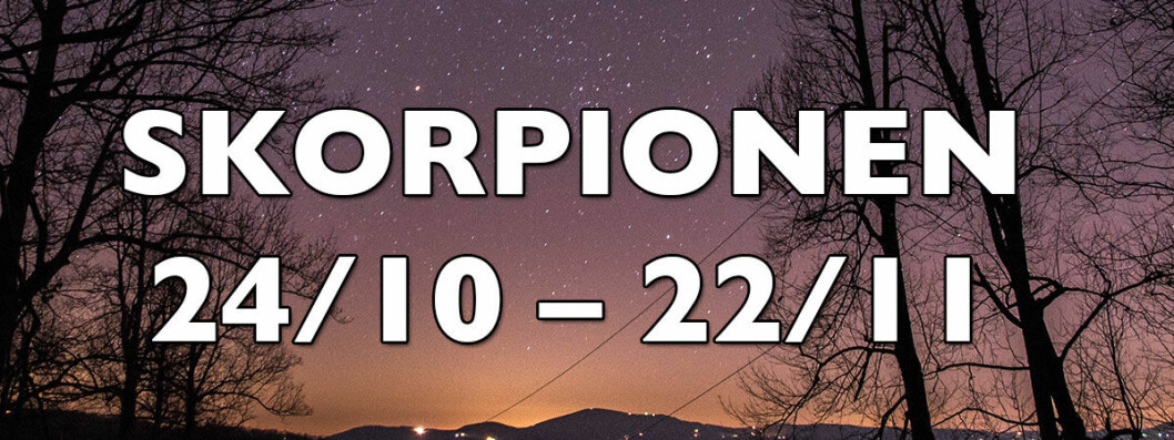 Hösthoroskop för Skorpionen 2018. Horoskop-hosten-2018-skorpionen