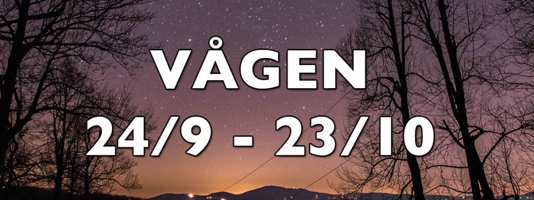 Hösthoroskop för Vågen 2018. Horoskop-hosten-2018-vagen