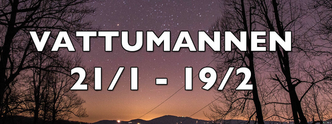 Hösthoroskop för Vattumannen 2018. Horoskop-hosten-2018-vattumannen