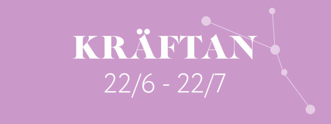 Horoskop för stjärntecknet Kräftan