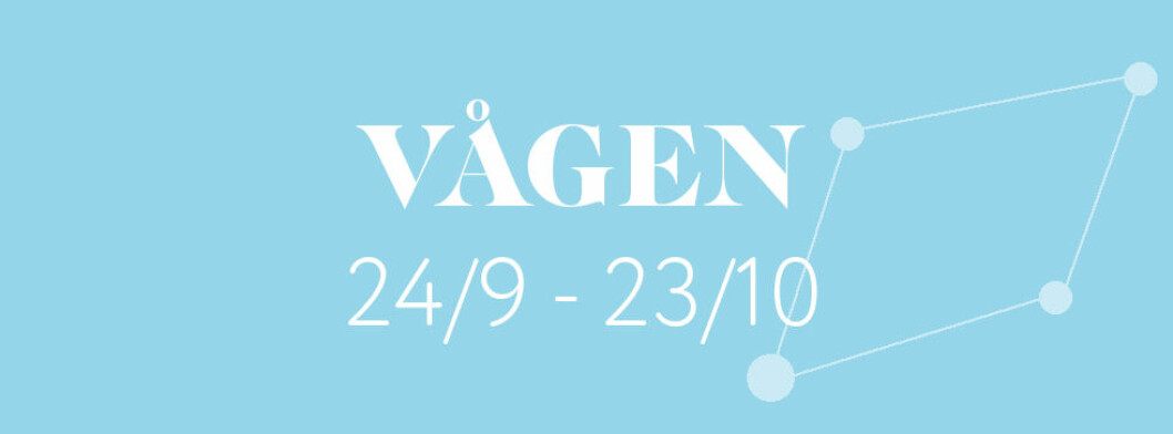 Horoskop vecka 24 2021 för vågen