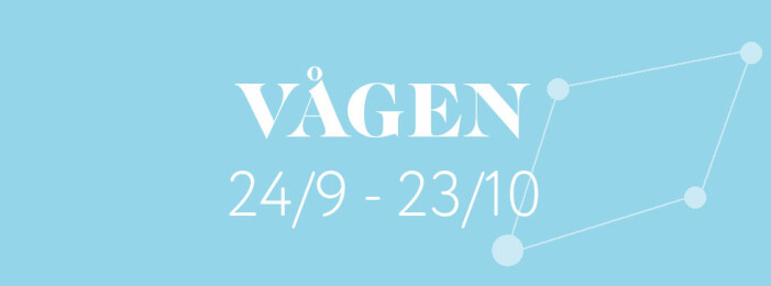 Horoskop vecka 52 2021 för vågen