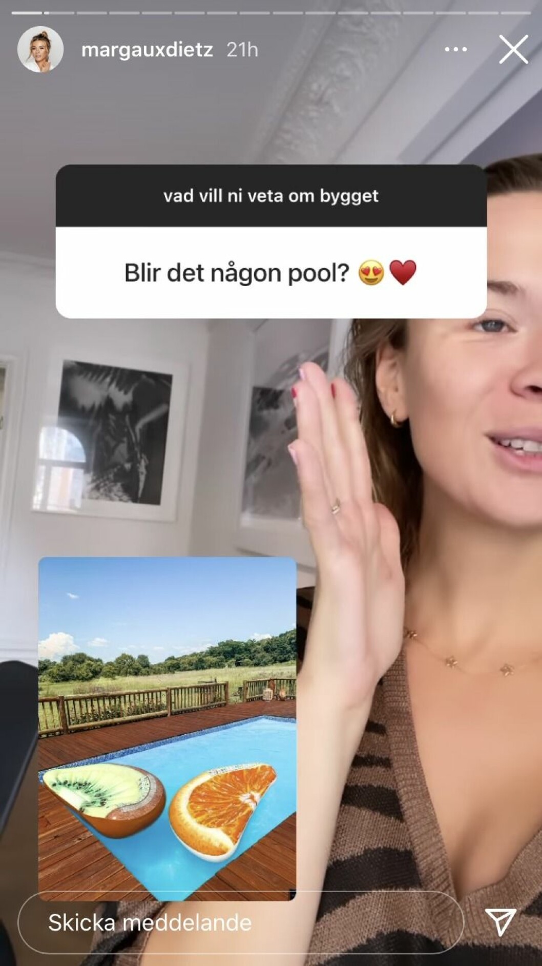 En pool kommer det att bli! En pool kommer det att bli!