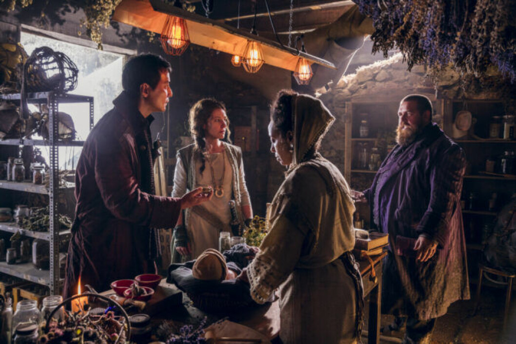 Säsong 3B av tv-serien <em>Into the Badlands</em> har premiär på HBO den 5 september 2019. En bild på karaktärerna i tv-serien Into the Badlands.