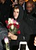Justin Bieber At Tape Night Club In London with A Bunch Of Roses