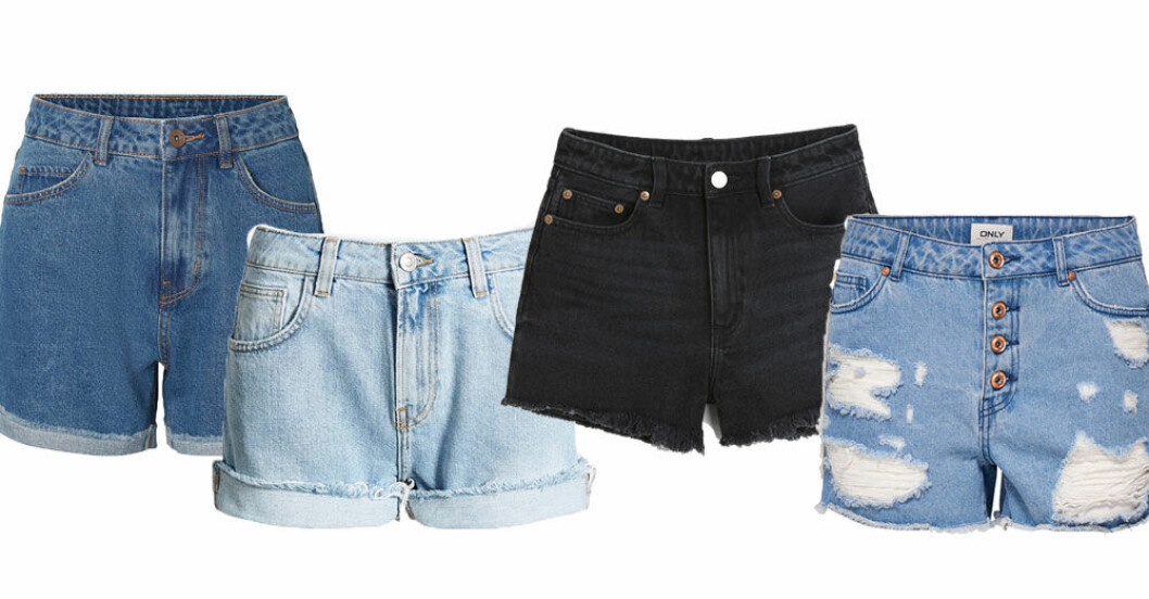 12 trendiga jeansshorts att inviga sommaren i