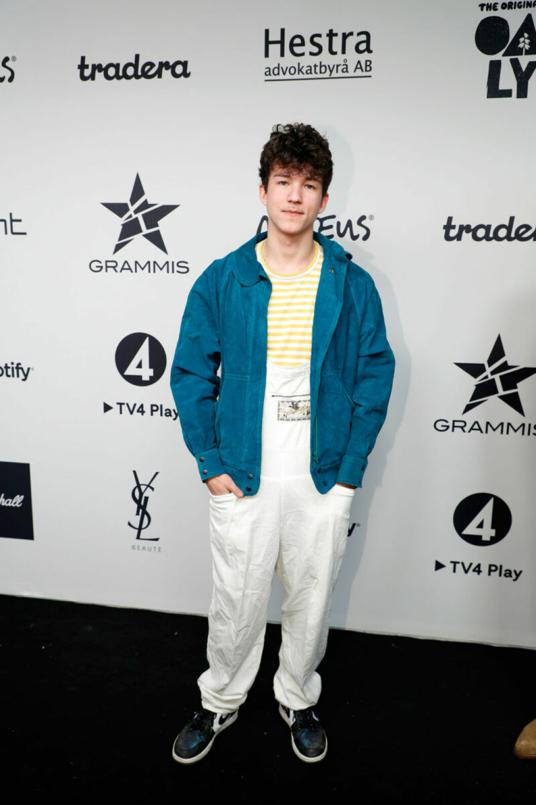 Frans Jeppsson Wall. Jeppsson Wall på Grammis 2019