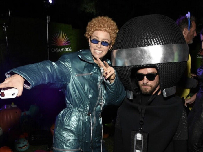 Jessica Biel som Justin Timberlake