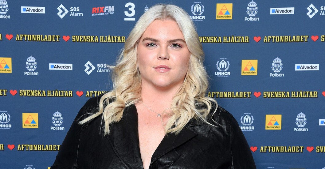 Johanna Nordström var utklädd till Draken. Johanna Nordström vad utklädd till Draken i Masked Singer.