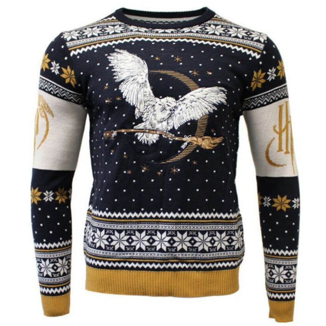 Harry Potter-jultröja med hedwig