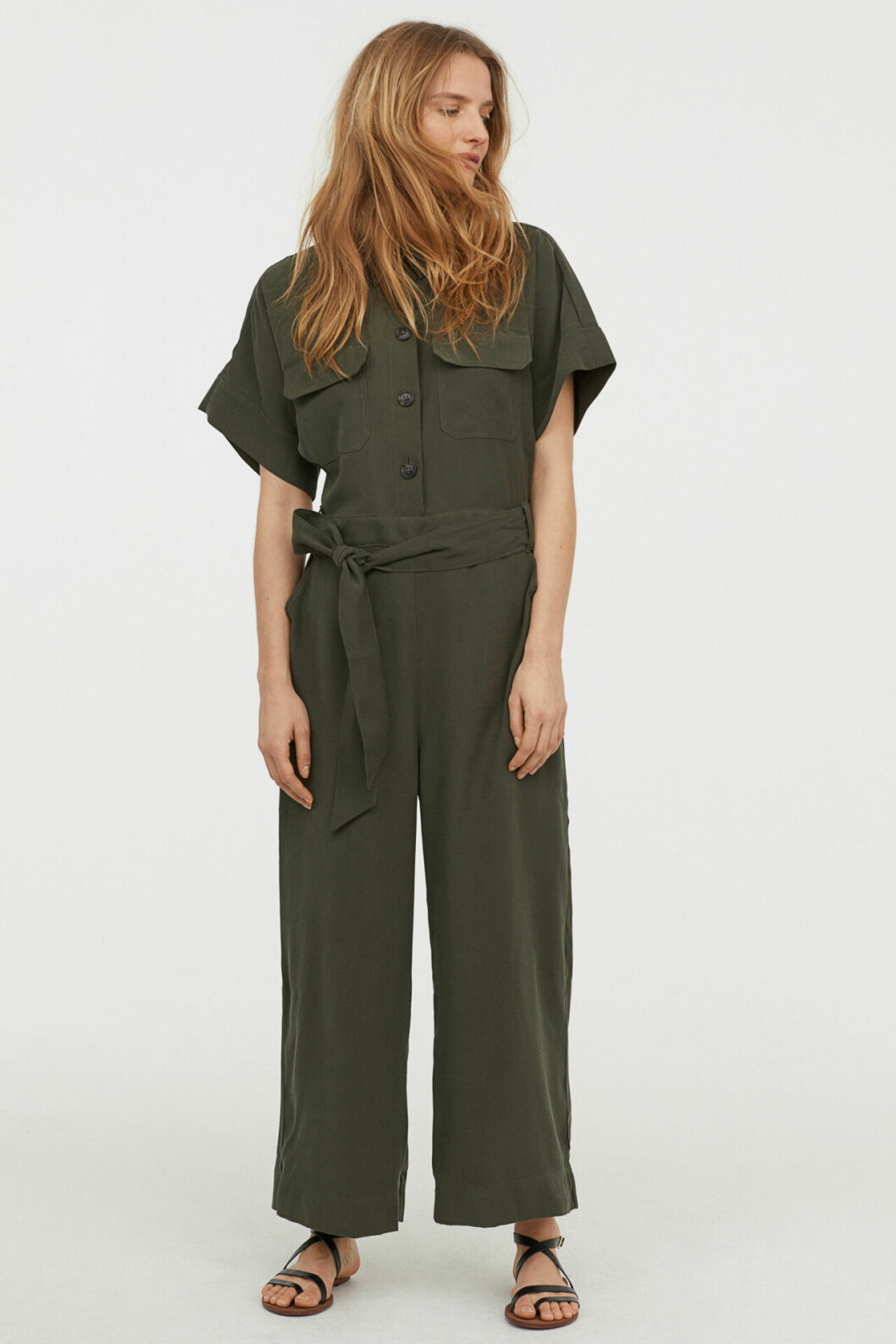 Grön jumpsuit för dam till 2019