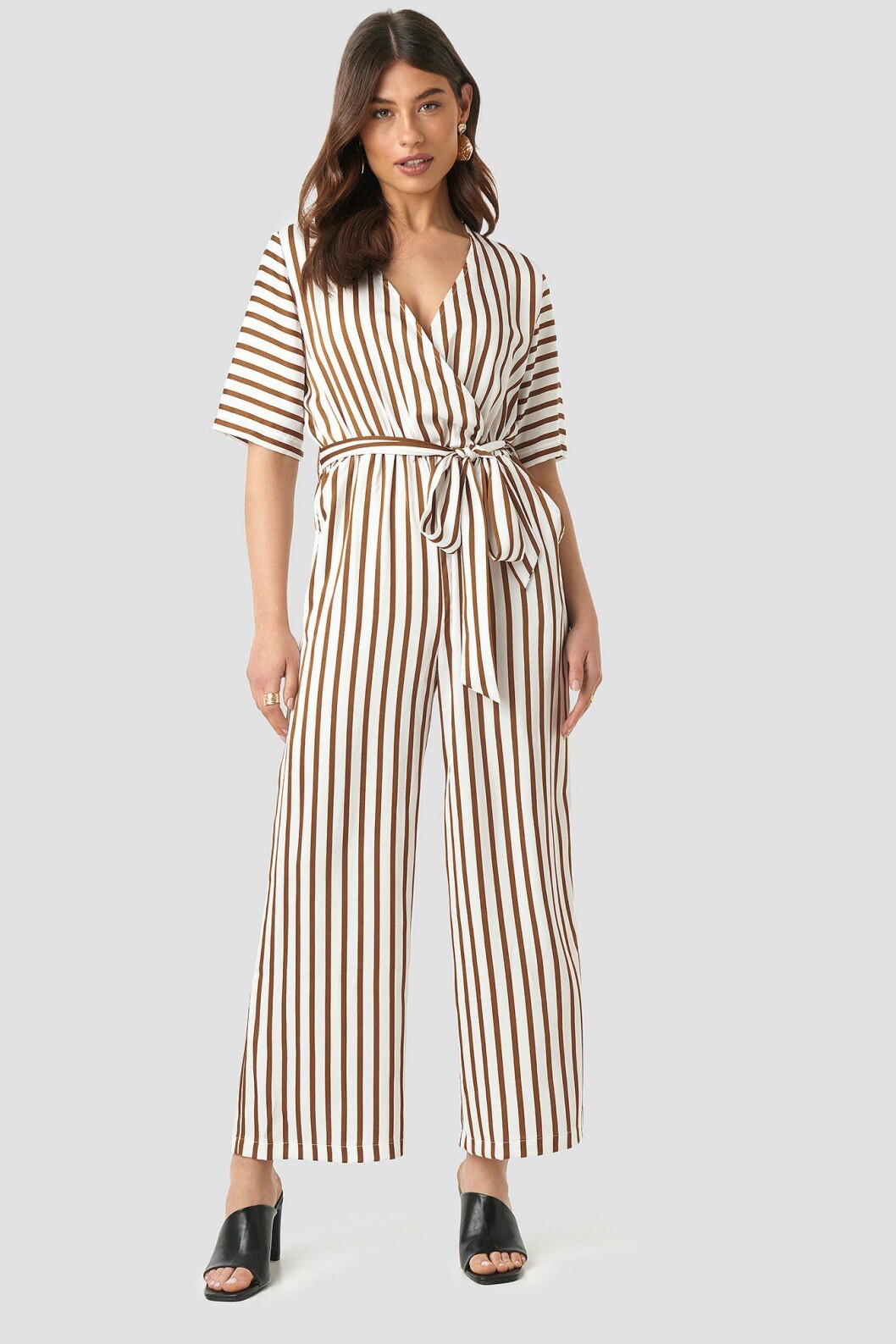 Randig jumpsuit