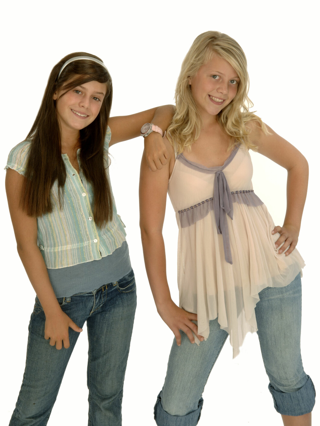 Bianca Ingrosso och Maja Eriksson 2006. bianca ingrosso och maja eriksson
