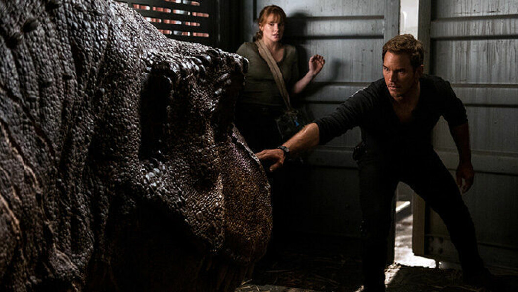 Chris Pratt är en av skådespelarna i <em>Jurassic World: Fallen Kingdom</em>. Chris Pratt är en av skådespelarna i Jurassic World: Fallen Kingdom.