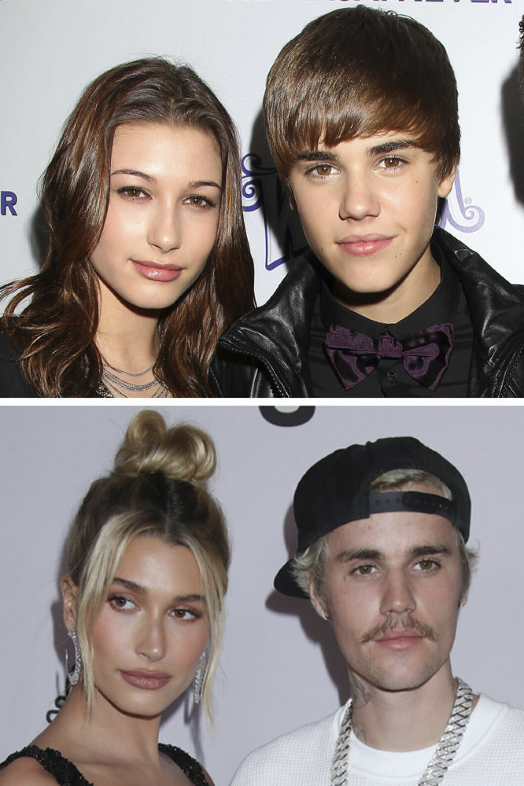 Justin och Hailey Bieber 2011 vs i dag. Justin Bieber och Hailey Bieber som unga