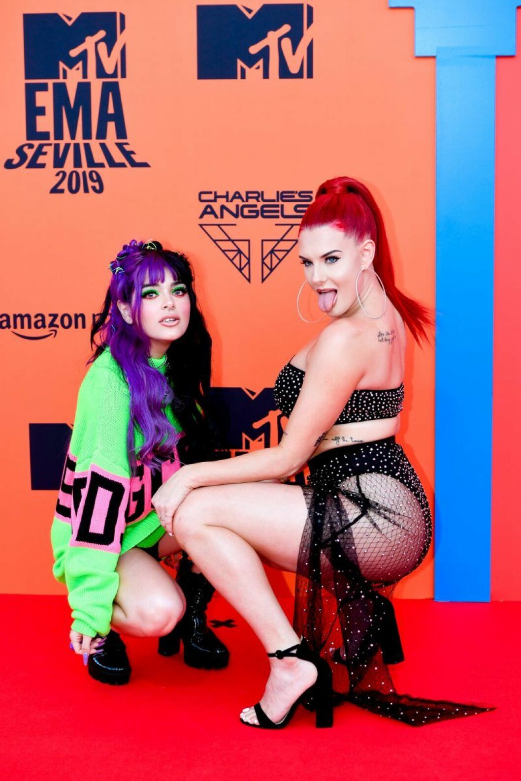 Rosalba Andolfi och Justina Valentine. Justina Valentine och Rosalba Andolfi på MTV EMA 2019 – se alla bilder här!